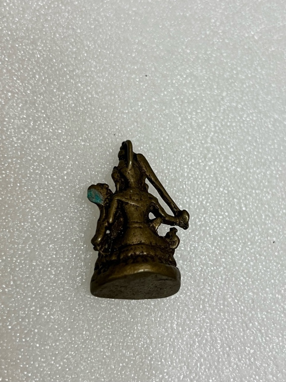 Chinese Tibet Buddha Bronze statue miniature - Picture 4 of 10